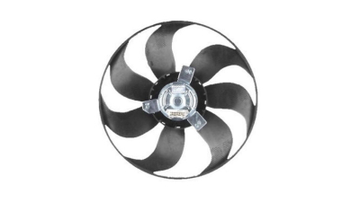 GMV ventilator radiator VW Passat (B3), 1988-1993, motor 1.8, 2.0 ; 2.8 VR6, 2.9 VR6, benzina, 1.9 TD/TDI, diesel, cu AC, 250/80W; 345 mm; 3 pini, 