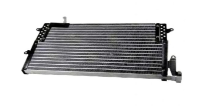 Condensator climatizare VW Passat (B4), 10.1993-05.1997, motor 2.0, 85 kw benzina, cutie manuala/automata, full aluminiu brazat, 705 (695)x355x32 mm, fara filtru uscator