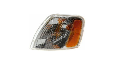 Lampa semnalizare fata Vw Passat (B5 (3b)), 09.1996-11.2000, Alba, are suport bec, omologare SAE, 3B0953041D, Stanga