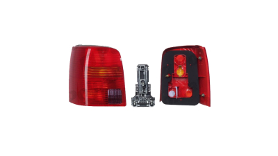 Stop spate lampa VW Passat (B5 (3B) Combi, 1996-2000, partea dreapta, cu lumina rosie de mers inapoi si fara suport becuri, Depo