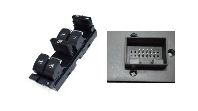 Comutator geam Seat Leon (1m1), 11.1999-05.2005; Toledo (1m2), 04.1999-09.2004, Aftermarket