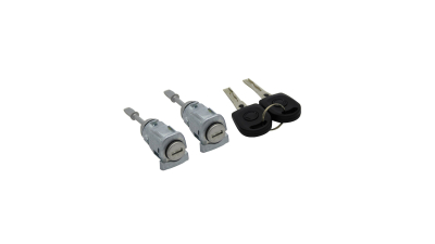 Set yale inchidere Skoda Superb (3u4), 02.2002-06.2008, Vw Lupo (6x1/6e1), 05.1998-07.2005, Vw Passat (B5), 09.1996-01.2005, Audi A6 (C5), 05.1997-01.2005, Seat Arosa (6h), 05.1997-06.2004, cu chei, cu 2 butuci blocare usa, usa fata partea stanga/dreapta,