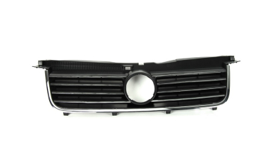 Grila masca radiator VW Passat (B5), 11.2000-01.2005, Fata, cromat/negru, Aftermarket