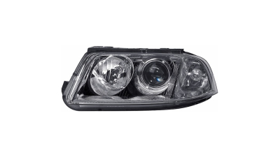 Far VW Passat (B5), 01.2000-01.2005, partea Stanga, electric, tip bec H7+H7, fara motoras, Depo