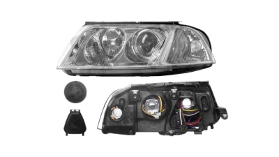 Far Volkswagen Passat (B5 (3b Gp)), 11.2000-01.2005, fata, Dreapta, H7+H7+PY21W+W5W; electric; fara motoras, DEPO
