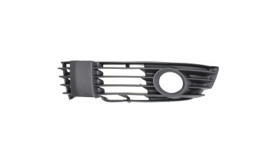 Grila bara fata VW Passat, Sedan+Combi (B5 (3B Gp)), 11.2000-01.2005, Stanga, 3B0853665J, 9549271X cu locas pentru proiectoare, original