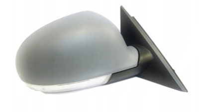 Oglinda exterioara VW Passat Sedan+Combi (B5 (3B Gp)) 11.2003-01.2005 Partea Dreapta Crom Convex Electrica Cu Incalzire 3B1857508Bb, carcasa grunduita, 9pini, cu pliere, cu semnalizare
