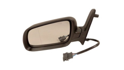 Oglinda exterioara Seat Alhambra (7V8/7V9), 04.1998-01.2001, Vw Sharan (7M), 05.1998-04.2000, Stanga, Crom, electrica, Cu incalzire, carcasa prevopsita, grunduita, Asferica, View Max, 4A0857507; 4A0857507GRU; 7M0857507; 7M1857507T; 7M1857507T01C; 7M185752