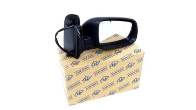 Oglinda exterioara Seat Alhambra (7V8/7V9), 04.1998-01.2001, Vw Sharan (7M), 05.1998-04.2000, Dreapta, Crom, electrica, Cu incalzire, carcasa neagra, Convex, View Max, 7M0857528; 7M085752801C; 7M1857508F; 7M1857508T01C; 7M1857508T7M0857528; 7M1857522; 7M1