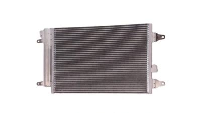 Condensator climatizare VW Sharan, 03.2000-03.2010, motor 1.8 T; 2.0, 2.8 V6 benzina, 1.9 TDI; 2.0 TDI, diesel, cutie manuala/automata, full aluminiu brazat, 575 (530)x355x16 mm, cu uscator si filtru integrat