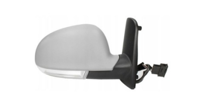 Oglinda exterioara VW Sharan (7M) 04.2004-04.2010 Partea Dreapta Crom Asferica Electrica Cu Incalzire, cu semnalizare, carcasa grunduita, cu 9 pini, cu pliere