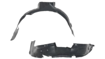 Carenaj roata Ford Galaxy (Wgr), 04.2000-04.2006, Seat Alhambra (7v8/7v9), 02.2001-06.2010, Vw Sharan (7m), 04.2000-04.2010, partea Dreapta, Fata, 9551FP1Q polietilena