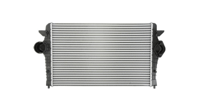 Intercooler Seat Alhambra, 06.2002-11.2008, motor 1.9 TDI 96/110kw, diesel, cutie manuala, cu/fara AC, aluminiu brazat/plastic, 633x412x27 mm, SRLine, priza conectare Rapida dreapta 