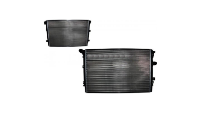 Radiator racire Seat Alhambra (7n), 2010- 1,4 Tsi 110kw; 2,0 Tsi 147kw Cv Automata ; Diesel/Benzina, Cu/fara AC, cu conectori rapizi intrare/iesire
, 650x446x26, Cu lipire fagure prin brazare Aftermarket