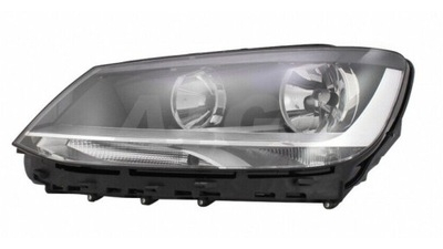 Far Vw Sharan (7n), 04.2010-, Electric, tip bec H7+H7, omologare ECE, cu motoras, 7N1941005; 7N1941005B, Stanga, marca DEPO