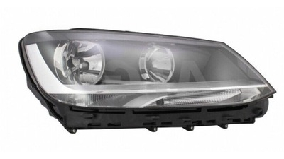 Far Vw Sharan (7n), 04.2010-, Electric, tip bec H7+H7, omologare ECE, cu motoras, 7N1941006; 7N1941006B, Dreapta, marca DEPO