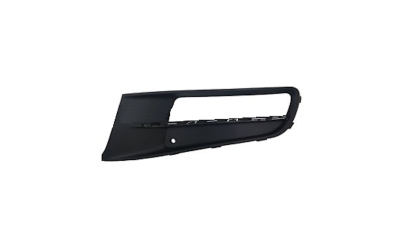 Grila bara fata Vw Sharan (7n) 04.2010-, parte montare partea stanga, cu gaura proiector, 955227-3, Aftermarket