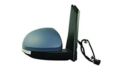 Oglinda exterioara Seat Alhambra (7N), 06.2010-, Vw Sharan (7N), 04.2010-, Dreapta, Crom, electrica, Cu incalzire, carcasa prevopsita, grunduita, Convex, View Max, cu 13 pini, cu semnalizare, cu pliere, cu lampa perimetru, cu memorie
