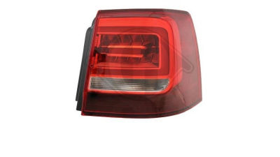 Stop spate lampa Volkswagen Sharan (7n), 05.2015-, spate, Dreapta, partea exterioara; LED; cu suport becuri, AL (Automotive Lighting)