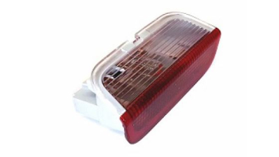 Lampa semnalizare usa Volkswagen Eos (1f), 05.2006-11.2010; Eos (1f), 11.2010-, fata/spate, Stanga = Dreapta, partea interioara; lumina inferiora usa;; 12V; 5W; W5W; rosu-alb, OE