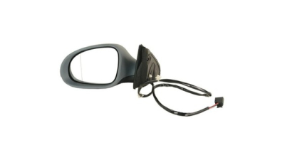 Oglinda exterioara VW Passat Sedan+Combi (B6 (3C)) 01.2005-07.2010 Partea Stanga Crom Asferica Electrica Cu Incalzire, carcasa grunduita, cu 6 pini, cu semnalizare