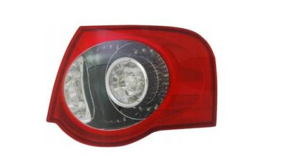Stop spate lampa Vw Passat (B6 (3c)), 01.05-07.10 Combi, spate, omologare ECE, cu suport bec,exterior, led, 3C9945096; 3C9945096C; 3C9945096N, Dreapta