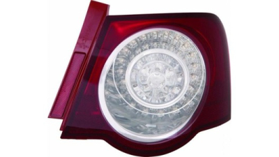 Stop spate lampa Vw Passat (B6 (3c)), 01.05-07.10 Sedan, spate, omologare ECE, fara suport bec, exterior, fumuriu, 3C5945096K, Dreapta