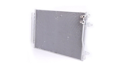 Condensator climatizare VW Passat CC (357), 06.2008-05.2010, Passat R36/Passat (B6), 04.2007-11.2010, motor 3.6 V6, 221 kw benzina, cutie automata, full aluminiu brazat, 615(575)x440x16 mm, cu uscator si filtru integrat