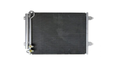 Condensator climatizare VW Passat CC (357), 05.2008-01.2012, motor 2.0 TDI, 100kw/105kw/120kw/103 kw/125kw diesel, cutie manuala/automata, full aluminiu brazat, 615 (575)x455x16 mm, cu uscator si filtru integrat