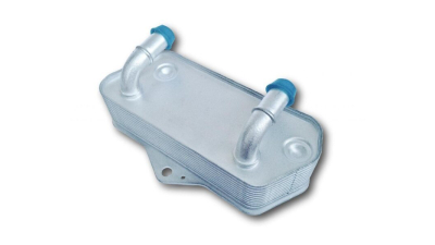 Radiator racire ulei motor, termoflot VW Golf V, 09.2004-2010, motor 1.4 TSI, 2.0 TSI, 3.2 V6, benzina, 1.9 TDI, 2.0 TDI, diesel, 185x73x45 mm, racitor transmisie, din aluminiu