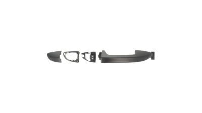 Maner usa exterior Vw Passat (B6 (3c)), 01.2005-07.2010, negru/grunduit, usa fata si spate partea Dreapta