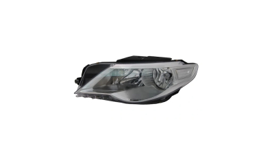 Far VW Passat CC (3CC) 06.2008-02.2012, TYC partea Stanga, tip bec H7+H7+H7, omologare ECE, cu motoras, iluminare in viraje