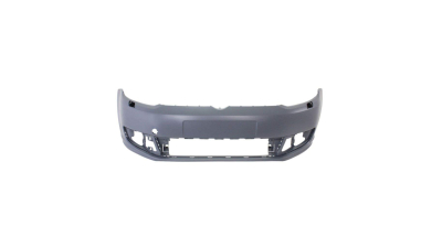 Bara fata Vw Caddy 3/Life (2k) 06.2010-06.2015, Vw Touran (1t3) 07.2010-08.2015, Grunduita, cu gauri pentru proiectoare, cu gauri pentru spalator faruri, 1T0807217QGRU