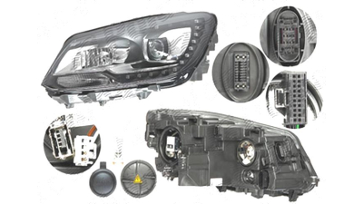 Far Volkswagen Touran (1t3), 07.2010-08.2015, fata, Stanga, cu lumini de curbe; xenon; D3S; electric; fara motoras;