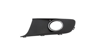 Grila bara fata VW Touran (1T3), 07.2010-2015 , VW Caddy 06.2010- Model Highline/Crossline, Dreapta, 1T0853666P9B9, 95632716 cu locas pentru proiectoare,insertie crom