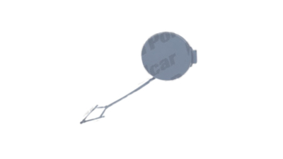 Capac bara carlig remorcare Vw Touran (1t3) 07.2010-08.2015 , partea Spate , Grunduit, 1T0807441CGRU