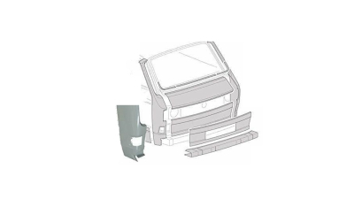 Element reparatie colt Aripa fata VW Transporter (T3), 07.1979-1992, Aftermarket