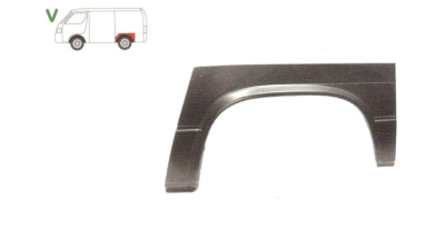 Segment reparatie aripa spate Vw Transporter T3 1979-1992 Partea Stanga, Spate,