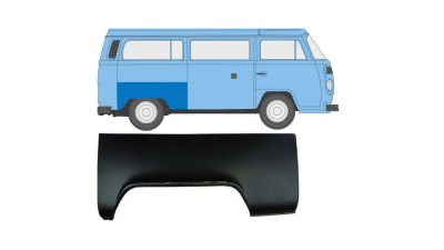 Segment reparatie aripa spate VW Transporter (T2), 01.1967-06.1979, Spate, partea Stanga, Aftermarket