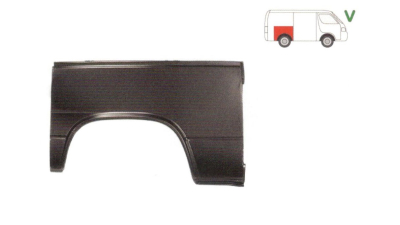 Aripa spate Vw Transporter T3, 07.1979-1992 Partea Dreapta, Lungime 1160 Mm, Inaltime 685 mm,