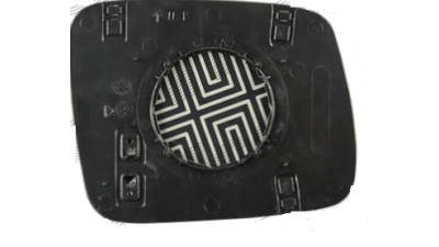 Geam oglinda VW Transporter (T4)/Caravelle/Multivan 07.1990-03.2003 Partea Dreapta Crom Convex Cu Incalzire 701857508H 701857522G,