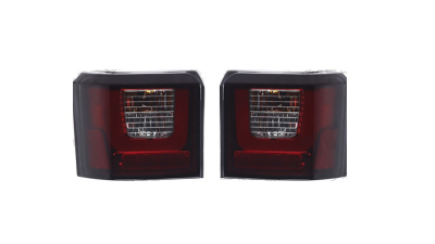 Set stopuri Spate VW Transporter (T4)/Caravelle/Multivan, 07.1990-03.2003, partea Stanga+Dreapta, tip bec LED+P21W+PY21W; rosu, fumuriu, transparent; cu locas bec; tuning; Omologare: ECE, Taiwan