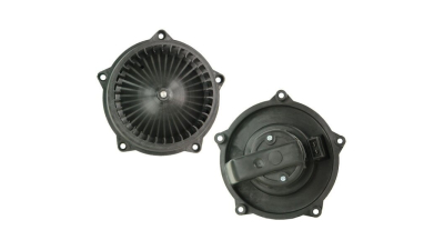 Ventilator habitaclu VW Transporter/Multivan/Caravelle; T4, 1991-2003, motor 1.8, 2.0, 2.5, 2.8 V6, 2.8 VR6, benzina, 1.9 D/TD, 2.4 D, 2.5 TDI, diesel, 3500 obr/min; ventilator aditional spate, putere 70 W, diametru 120 mm 
