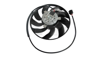GMV ventilator radiator VW Transporter T5, 02.2004-06.2004, motor 3.2 V6, benzina, cutie manuala/automata, cu AC/fara AC, 420 mm, 