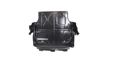 Scut motor VW TRANSPORTER/MULTIVAN (T5), 04.2003-10.2009, fata, polipropilena; parte inferioara