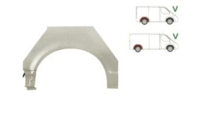 Segment reparatie aripa spate Vw Transporter (T5), 2004-2015, parte montare dreapta, 956884-5, Aftermarket