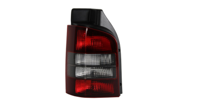 Stop spate lampa VW Transporter/Multivan (T5), 04.2003-2015, 1 usa spate, partea Stanga, cu semnal alb; tip bec P21/4W+P21W+PY21W; fumuriu; fara soclu bec ; Omologare: ECE, DEPO