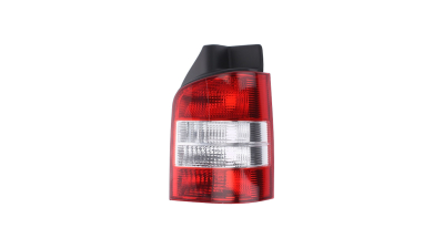 Stop spate lampa VW Transporter/Multivan (T5), 04.2003-2015, partea Dreapta, model cu 2 usi spate, semnalizare alba, Hella
