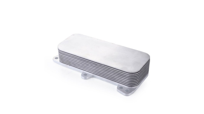 Radiator racire ulei motor, termoflot VW Transporter/Multivan/Caravelle T5, 04.2003-2016, motor 2.5 TDI, 96/120/128 kw, diesel, 172x70x38 mm, garnituri incluse, din aluminiu