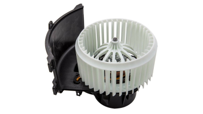 Ventilator habitaclu VW Transporter/Multivan/Caravelle; T5, 2003-2016, motor 1.9 TDI, 2.0 BiTDI, 2.0 TDI, 2.5 TDI, diesel, 2.0/2.0 TSI, 3.2 V6, 173 kw, benzina, Pentru vehicule cu volan pe partea dreapta, cu 2 pini, diametru 150 mm, 